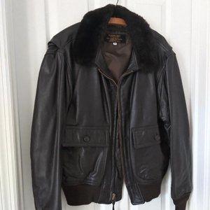 US Navy G1 Leather Flight Jacket Size 44
